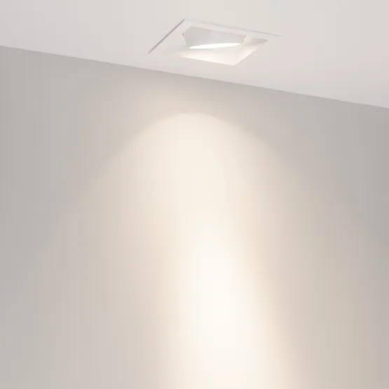 Фото #4 товара Светильник MS-VORTEX-BUILT-S140x140-30W Day4000 (WH-WH, 17 deg, 230V) (Arlight, IP20 Металл, 5 лет)