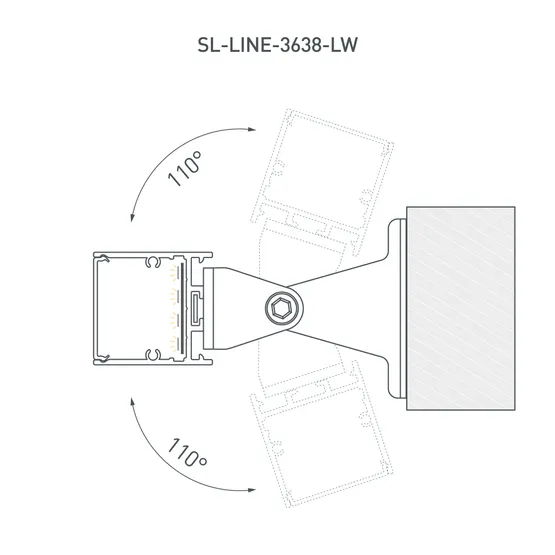 Фото #7 товара Профиль SL-LINE-3638-LW-2000 ANOD GOLD (Arlight, Алюминий)