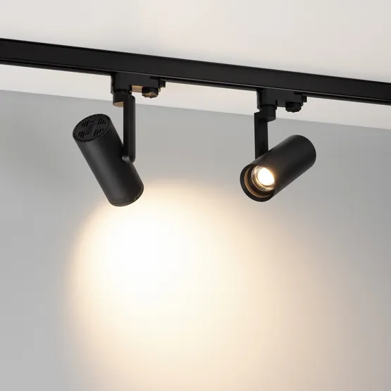 Фото #8 товара Светильник LGD-URANUS-4TR-R65-10W Warm3500-MIX (BK, 20-50 deg, side holder, 230V) (Arlight, IP20 Металл, 5 лет)
