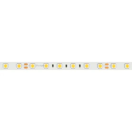 Фото #4 товара Светодиодная лента RT-B60-10mm 24V Warm2700 (14.4 W/m, IP20, 5060, 5m) (Arlight, 14.4 Вт/м, IP20)