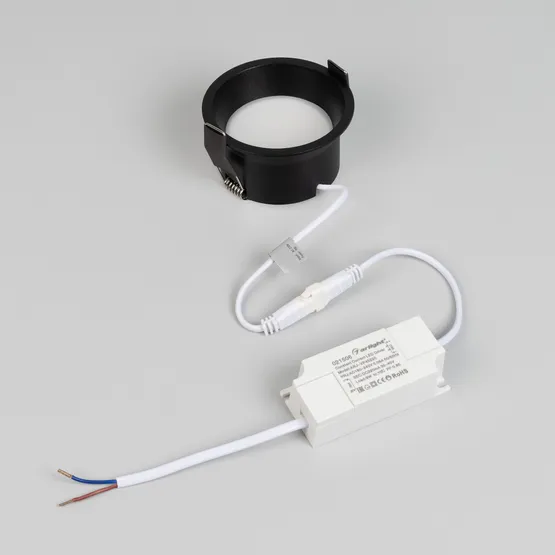 Фото #3 товара Светильник MS-BREEZE-BUILT-R82-9W Warm2700 (BK, 80 deg, 230V) (Arlight, IP20 Металл, 5 лет)