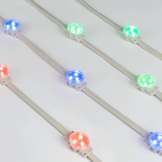 Фото #2 товара Модуль управляемый DMX-F3-D30 12V RGB (0.75W, IP68, 120 deg) (Arlight, Пластик, 3 года)