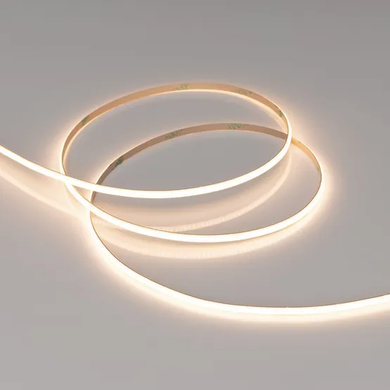 Фото #2 товара Светодиодная лента COB-X480-4mm 24V Warm3000 (4 W/m, IP20, CSP, 5m) (Arlight, -)