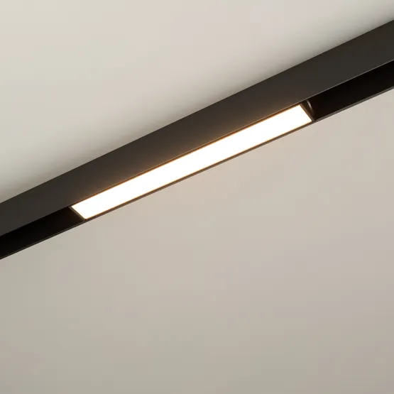 Фото #6 товара Светильник MAG-FLAT-25-L200-6W Warm3000 (BK, 100 deg, 24V) (Arlight, IP20 Металл, 5 лет)