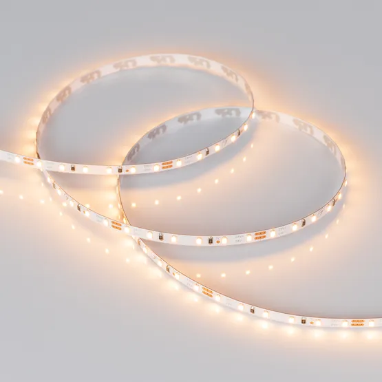 Фото #2 товара Светодиодная лента MICROLED-5000 24V Warm2700 4mm (2216, 120 LED/m, LUX) (Arlight, 9.6 Вт/м, IP20)