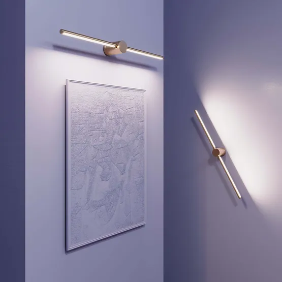 Фото #3 товара Светильник SP-PICASO-M-TURN-L700-12W Warm3000 (GD, 100 deg, 230V) (Arlight, IP20 Металл, 3 года)