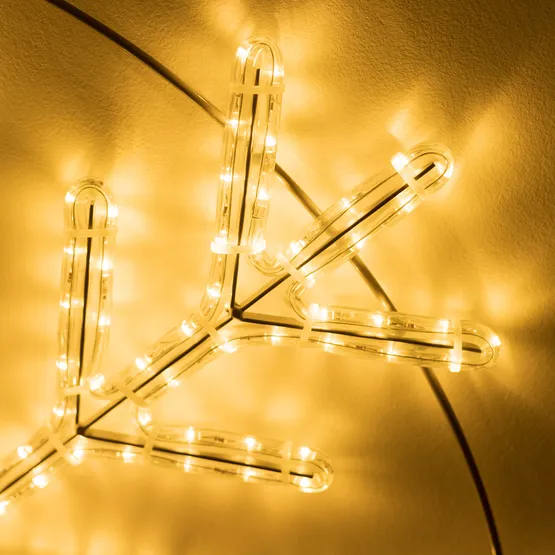 Фото #3 товара Фигура светодиодная ARD-SNOWFLAKE-M8-950x950-540LED Warm (230V, 33W) (Ardecoled, IP65)