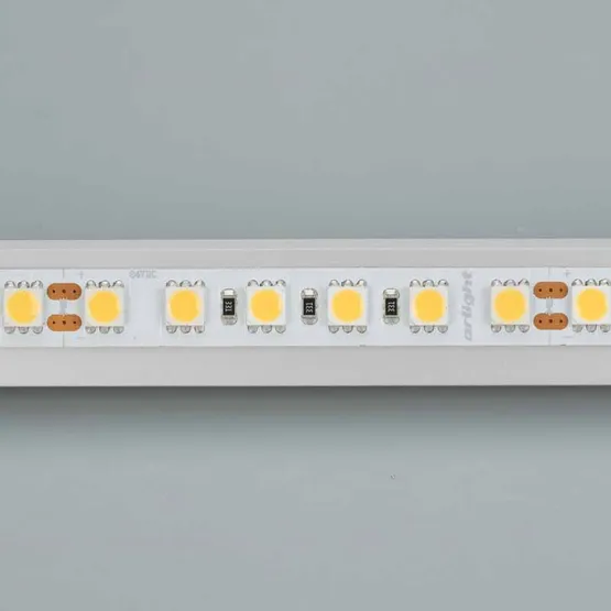 Фото #3 товара Светодиодная лента RT 6-5050-96 24V Warm2700 3x (480 LED) (Arlight, 23 Вт/м, IP20)