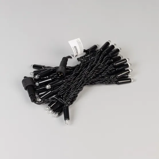 Фото #4 товара Светодиодная гирлянда ARD-STRING-CLASSIC-6000-BLACK-40LED-LIVE RGB-SPI (12V, 26W) (Ardecoled, IP65, 1 год)