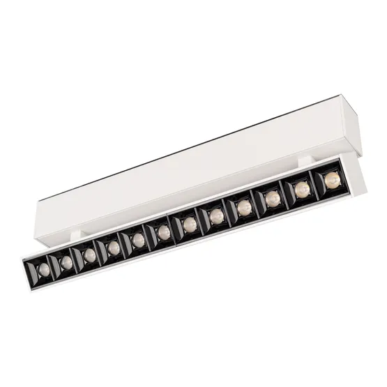 Фото #2 товара Светильник MAG-LASER-FOLD-45-S320-12W Warm3000 (WH, 15 deg, 24V) (Arlight, IP20 Металл, 5 лет)