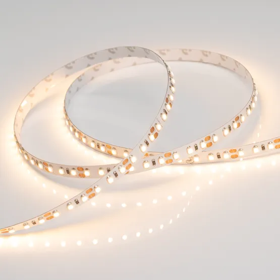 Фото #2 товара Светодиодная лента RT 2-5000 12V Warm2700 2x (3528, 600 LED, LUX) (Arlight, 9.6 Вт/м, IP20)