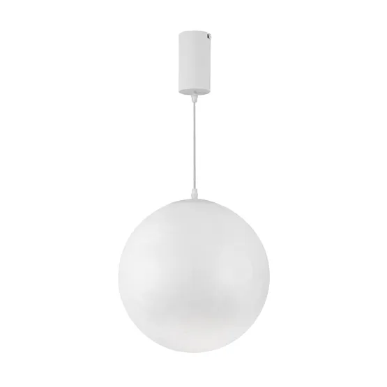 Фото #2 товара Светильник SP-SILKA-HANG-R300-7W Warm2700 (WH, 330 deg, 230V) (Arlight, IP20 Натуральный шелк, 3 года)