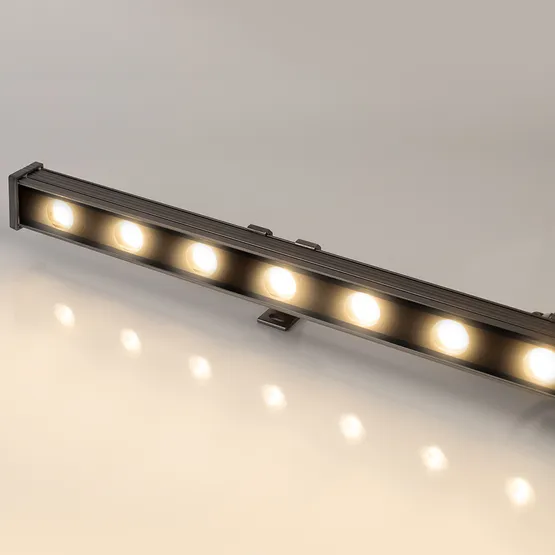Фото #2 товара Линейный прожектор AR-LINE-1000-18W Warm3000 (GR, 30 deg, 230V) (Arlight, IP65 Металл, 3 года)