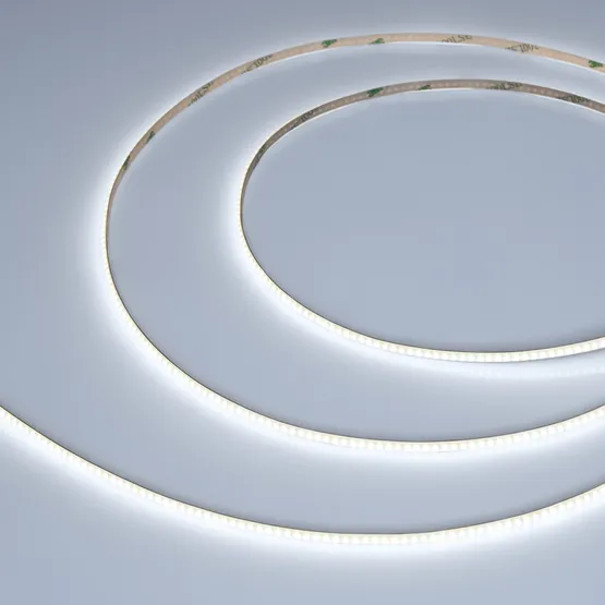Фото #3 товара Светодиодная лента COB-X600-5mm 24V White-CDW (7.5 W/m, IP20, 5m) (Arlight, -)