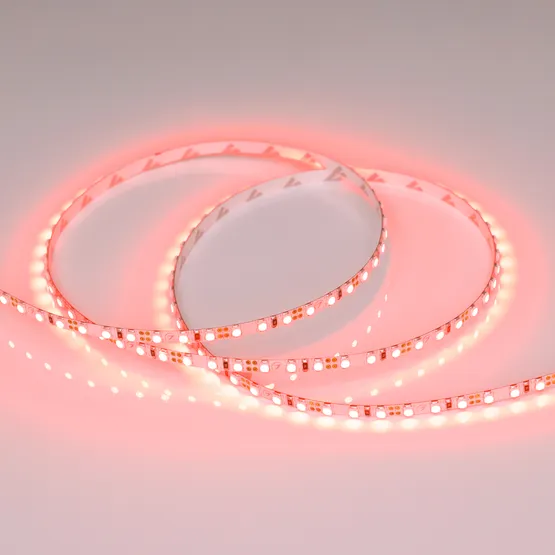 Фото #3 товара Светодиодная лента RT-A120-5mm 12V Red (9.6 W/m, IP20, 2835, 5m) (Arlight, 9.6 Вт/м, IP20)