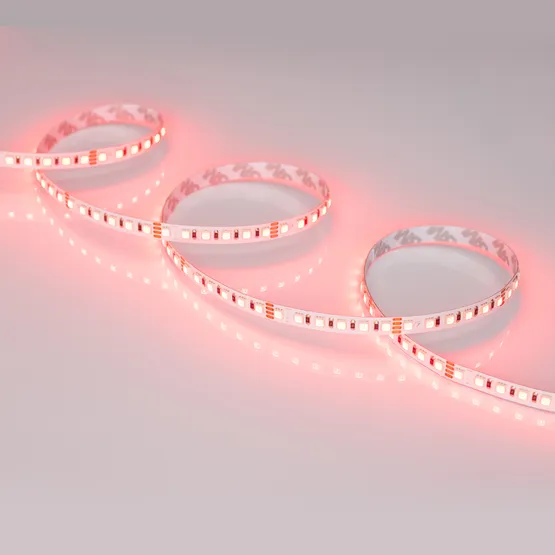 Фото #3 товара Светодиодная лента RT 2-5000 24V RGB 8mm (3838, 120 LED/m, LUX) (Arlight, 11 Вт/м, IP20)