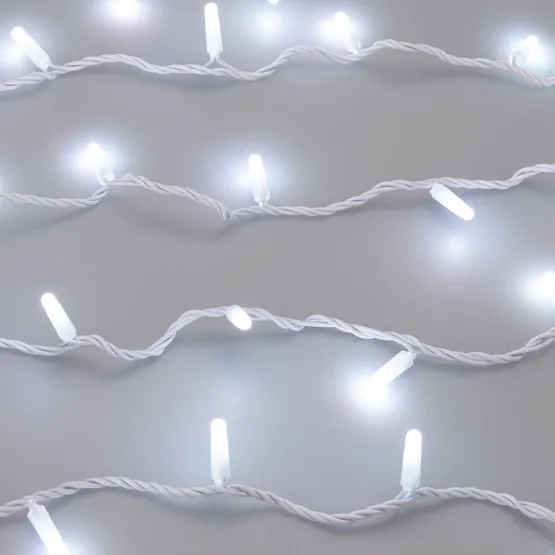 Фото #11 товара Светодиодная гирлянда ARD-STRING-CLASSIC-10000-WHITE-100LED-MILK-SYNC RGB (230V, 6.5W) (Ardecoled, IP65)