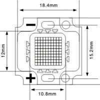 Фото #3 товара Мощный светодиод ARPL-8W-BCA-2020-PW (VF12V, 700mA) (Arlight, -)