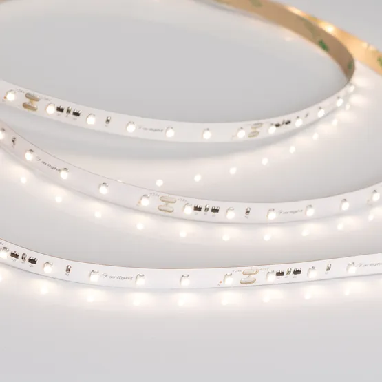 Фото #2 товара Светодиодная лента IC-A60-10mm 24V Warm3000 (4.8 W/m, IP20, 3528, 20m) (Arlight, стабилизированная)