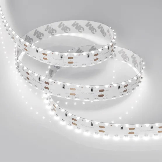 Фото #4 товара Светодиодная лента RS 2-5000 24V Day5000 2x2 15mm (3014, 240 LED/m, LUX) (Arlight, 19.2 Вт/м, IP20)