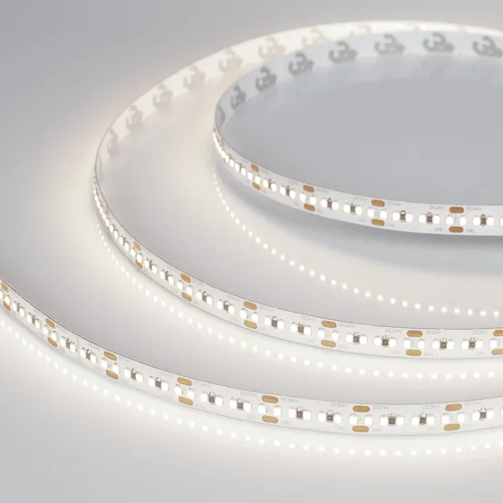 Фото #4 товара Светодиодная лента MICROLED-5000 24V Day4000 8mm (2216, 300 LED/m, LUX) (Arlight, 8 Вт/м, IP20)