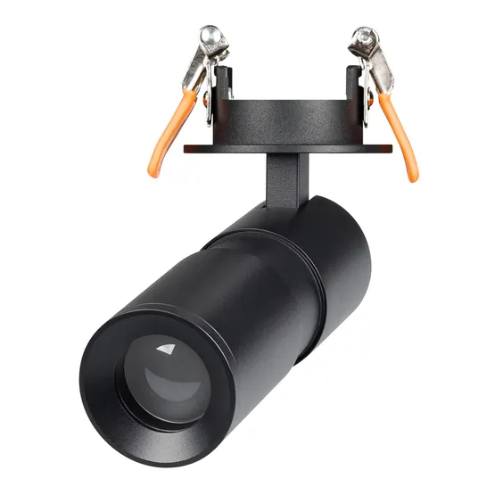 Фото #2 товара Светильник LGD-ARTEMIS-BUILT-FLAP-R55-12W Warm3000 (BK, 8-80 deg, 230V) (Arlight, IP20 Металл, 5 лет)