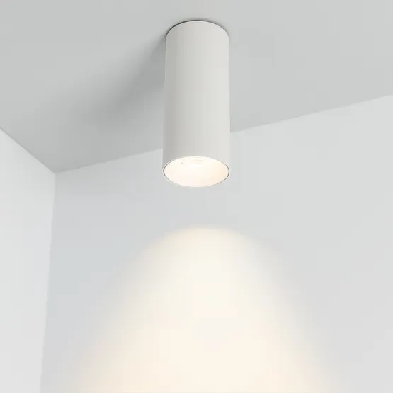 Фото #2 товара Светильник SP-POLO-SURFACE-R65-8W White5000 (WH-WH, 40 deg) (Arlight, IP20 Металл, 3 года)