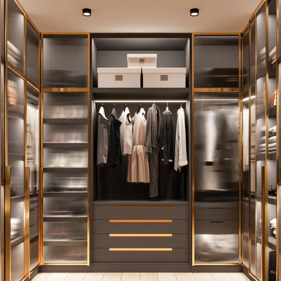 Фото #4 товара Профиль WARDROBE-1530-2000 ANOD BLACK (Arlight, Алюминий)