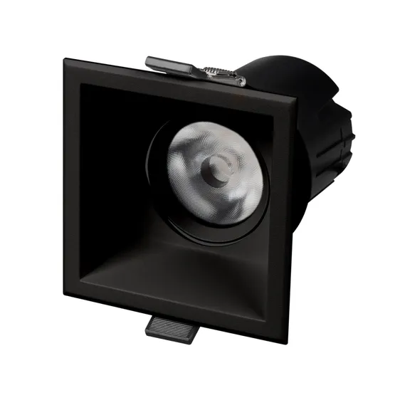 Фото #1 товара Светильник MS-FLOW-BUILT-S85x85-6W Warm3000 (BK, 15 deg, 230V) (Arlight, IP20 Металл, 5 лет)