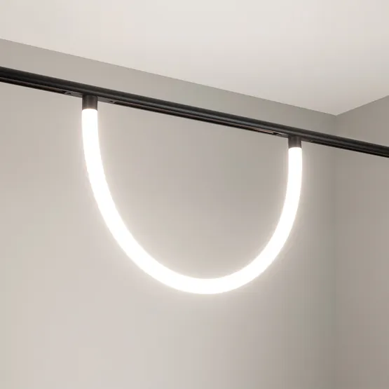 Фото #2 товара Светильник MAG-FLEX-TUBE-ELASTIC-L1000-14W Day4000 (BK, 360 deg, 48V) (Arlight, IP20 Металл, 3 года)