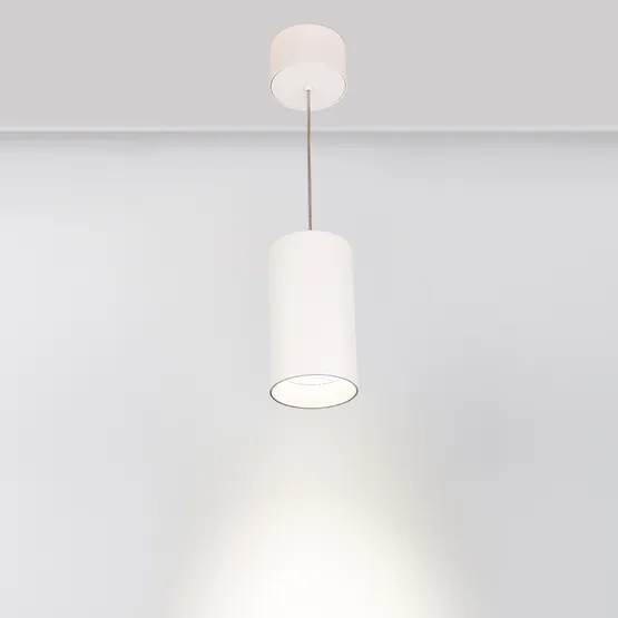 Фото #4 товара Светильник подвесной SP-POLO-R85-2-15W Day White 40deg (White, White Ring) (Arlight, IP20 Металл, 3 года)