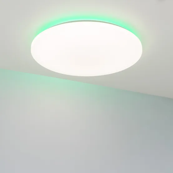 Фото #8 товара Светильник SP-FAVOR-R600-50W Day4000-MIX-RGB (WH, 100 deg, 230V, Tuya Zigbee) (Arlight, IP54 Пластик, 3 года)