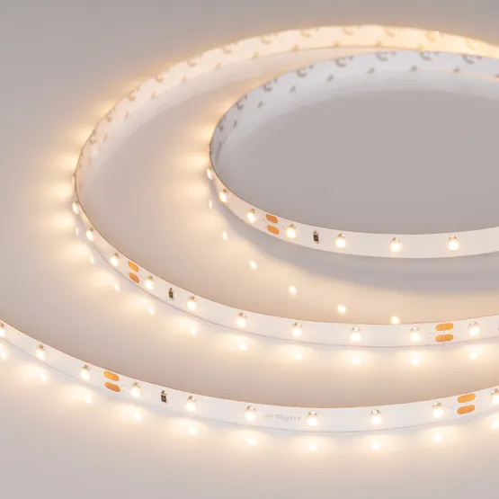 Фото #2 товара Светодиодная лента RT 2-5000 24V Warm2700 (3528, 300 LED, LUX) (Arlight, 4.8 Вт/м, IP20)