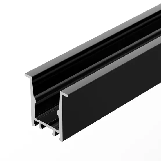 Фото #3 товара Профиль SL-COMFORT-2322-F-2000 ANOD BLACK (Arlight, Алюминий)