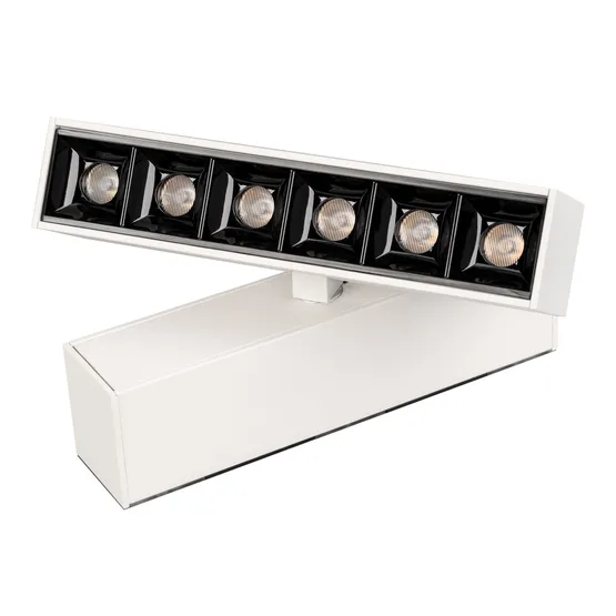 Фото #2 товара Светильник MAG-LASER-FOLD-45-S160-6W Warm3000 (WH, 15 deg, 24V) (Arlight, IP20 Металл, 5 лет)
