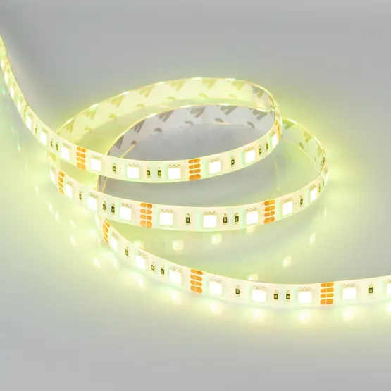 Фото #7 товара Светодиодная лента RTW 2-5000SE 12V RGB 2x (5060, 300 LED, LUX) (Arlight, 14.4 Вт/м, IP65)