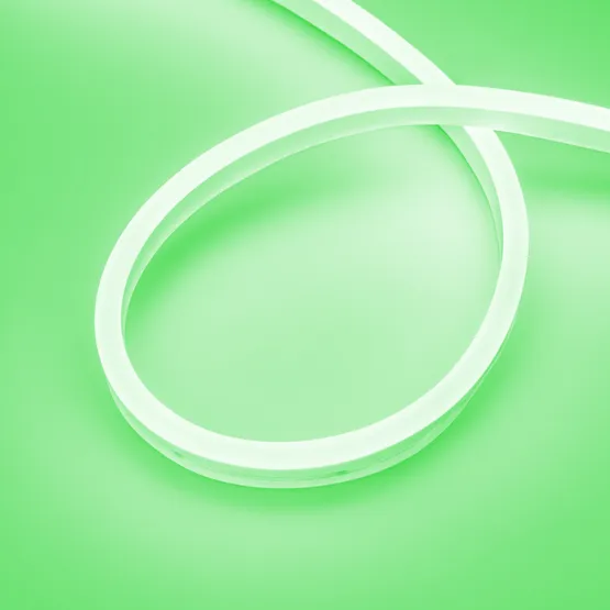 Фото #1 товара Светодиодная лента герметичная AURORA-PS-A120-16x8mm 24V Green (10 W/m, IP65, 2835, 5m) (Arlight, Силикон, 2 года)