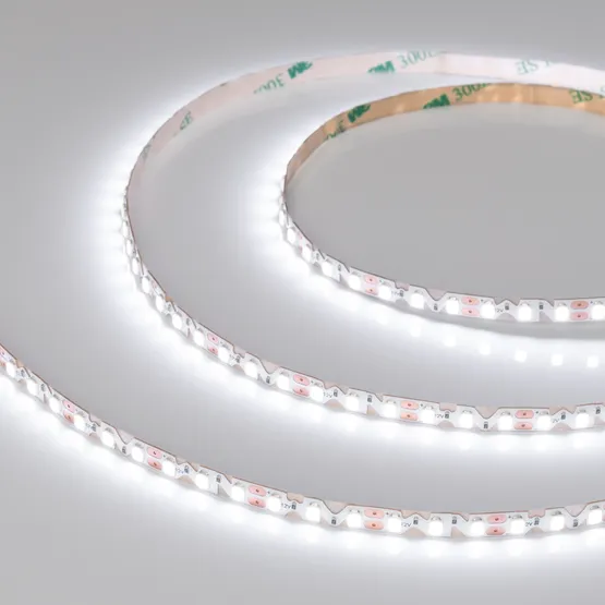 Фото #4 товара Светодиодная лента RZ-A120-6mm 12V White6000 (12 W/m, IP20, 2835, 5m) (Arlight, 12 Вт/м, IP20)