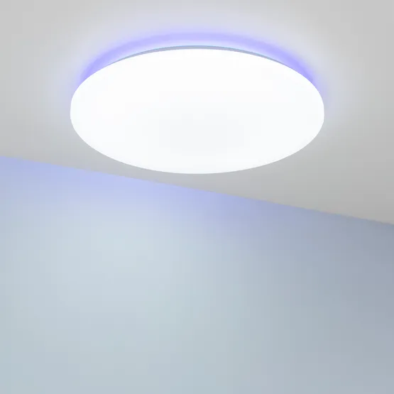 Фото #9 товара Светильник SP-FAVOR-R600-50W Day4000-MIX-RGB (WH, 100 deg, 230V, Tuya Zigbee) (Arlight, IP54 Пластик, 3 года)