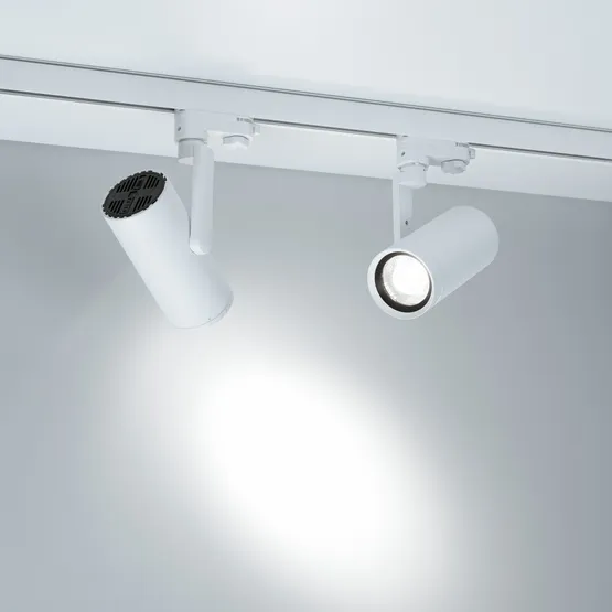 Фото #3 товара Светильник LGD-URANUS-4TR-R75-18W/25W Warm3500-MIX (WH, 20-50 deg, side holder, 230V) (Arlight, IP20 Металл, 5 лет)