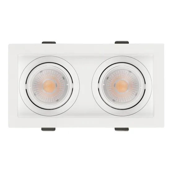 Фото #3 товара Светильник MS-VORTEX-BUILT-S170x90-2x12W Warm3000 (WH-WH, 40 deg, 230V) (Arlight, IP20 Металл, 5 лет)