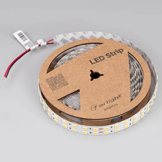 Фото #4 товара Светодиодная лента RT 2-5000 24V Warm2700 2x2 (5060, 720 LED, LUX) (Arlight, 34.4 Вт/м, IP20)