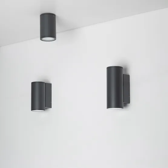 Фото #3 товара Светильник LGD-FORMA-SURFACE-R90-12W Warm3000 (GR, 44 deg, 230V) (Arlight, IP54 Металл, 3 года)