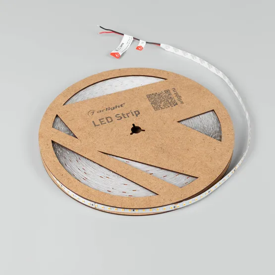 Фото #2 товара Светодиодная лента UL-A120-10mm 48V Warm2400 (10 W/m, IP20, 30m) (Arlight, Открытый)