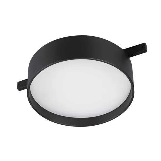 Фото #1 товара Светильник MAG-MICROCOSM-RONDO-R113-12W Warm3000 (BK, 100 deg, 24V) (Arlight, IP20 Металл, 3 года)