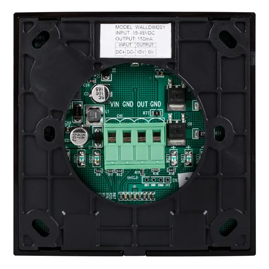 Фото #2 товара Панель Sens CT-201-IN Black (12-24V, 0-10V) (Arlight, IP20 Пластик, 1 год)