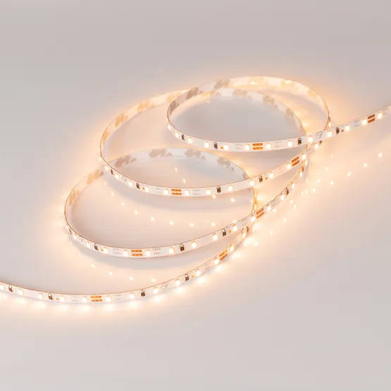 Фото #4 товара Светодиодная лента MICROLED-M120-4mm 24V Warm2700 (5.4 W/m, IP20, 2216, 5m) (Arlight, узкая)