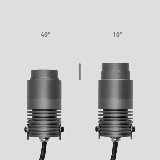 Фото #5 товара Светильник ALT-RAY-ZOOM-R52-8W Warm2700 (DG, 10-40 deg, 230V) (Arlight, IP67 Металл, 3 года)