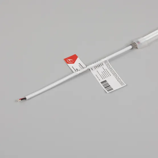 Фото #2 товара Светодиодная лента герметичная HALO-SIDE-A160-06x13mm 24V Warm3000 (10 W/m, IP67, 5m, wire x1) (Arlight, Вывод прямой, 3 года)