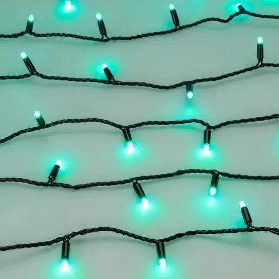 Фото #4 товара Светодиодная гирлянда ARD-STRING-CLASSIC-10000-BLACK-100LED-LIVE RGB-DMX (24V, 10W) (Ardecoled, IP65)